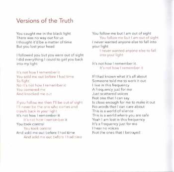 CD The Pineapple Thief: Versions Of The Truth DIGI | DIGI 38646