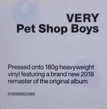 LP Pet Shop Boys: Very 38666