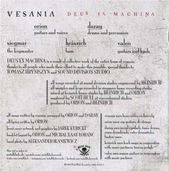 CD Vesania: Deus Ex Machina LTD 9564