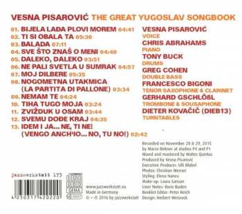 CD Vesna Pisarović: The Great Yugoslav Songbook 259283