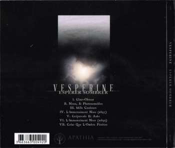 CD Vesperine: Espérer Sombrer LTD | DIGI 239899