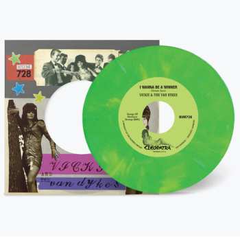 SP Vickie & The Van Dykes: I Wanna Be A Winner / Outcast CLR
