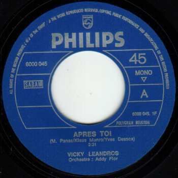 SP Vicky Leandros: Après Toi