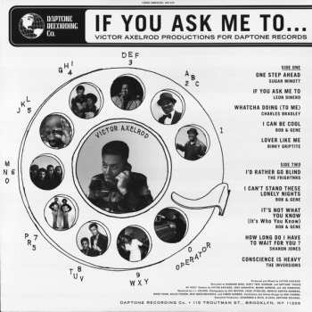 LP Victor Axelrod: If You Ask Me To... (Victor Axelrod Productions For Daptone Records) CLR | LTD 527243