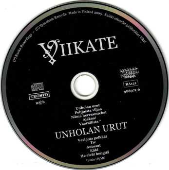 CD Viikate: Unholan Urut