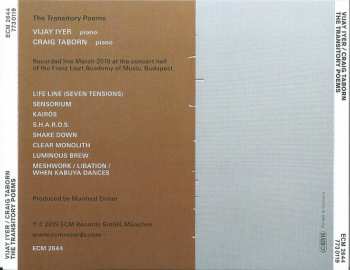 CD Vijay Iyer: The Transitory Poems 373988