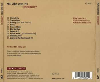 CD Vijay Iyer Trio: Historicity DIGI 330465