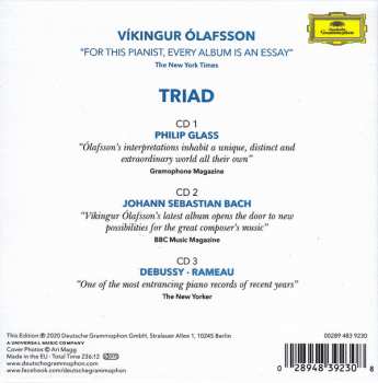 3CD/Box Set Víkingur Ólafsson: Triad 45908