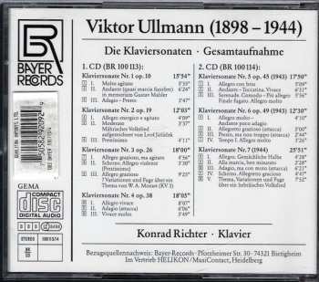 2CD Viktor Ullmann: Die Klaviersonaten • Gesamtaufnahme 324091