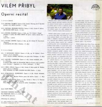 LP Vilém Přibyl: Operní Recitál 278636