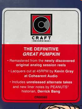 LP Vince Guaraldi: It's The Great Pumpkin, Charlie Brown (Original Soundtrack Recording) 412549