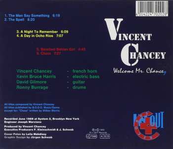 CD Vincent Chancey: Welcome Mr. Chancey 283012