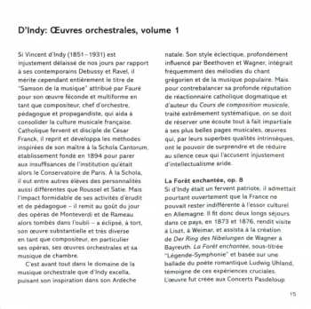 CD Vincent d'Indy: Orchestral Works, Vol. 1 287228