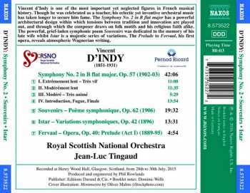 CD Vincent d'Indy: Symphony No. 2 • Souvenirs • Istar 111630