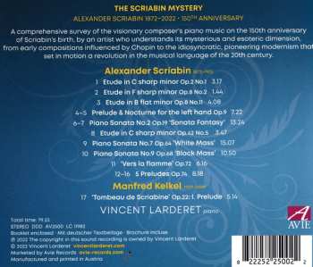 CD Vincent Larderet: The Scriabin Mystery 450505