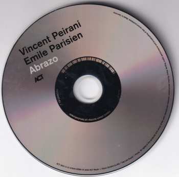 CD Vincent Peirani: Abrazo DIGI 147721