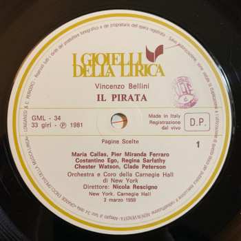 LP Vincenzo Bellini: Il Pirata 366008