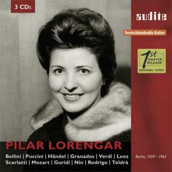 Album Vincenzo Bellini: Pilar Lorengar - A Portrait In Live And Studio Recordings From 1959-1962