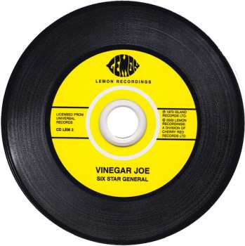 CD Vinegar Joe: Six Star General 116099