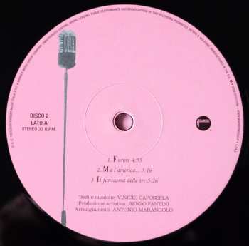 2LP Vinicio Capossela: Camera A Sud