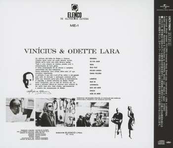 CD Vinicius de Moraes: Vinicius & Odette Lara LTD