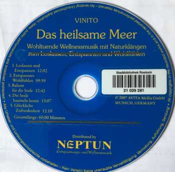 CD Vinito: Das Heilsame Meer 535095