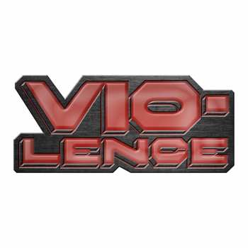 Merch Vio-Lence: Placka Logo Vio-lence Ocel
