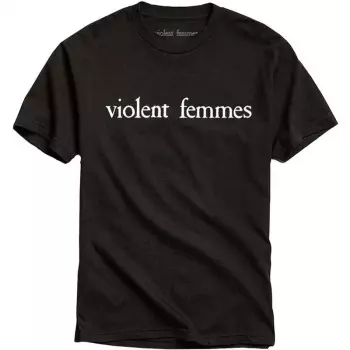 Tričko White Vintage Logo Violent Femmes 