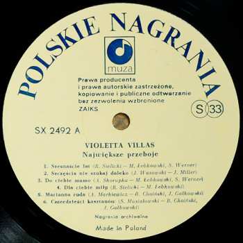LP Violetta Villas: Największe Przeboje 69659