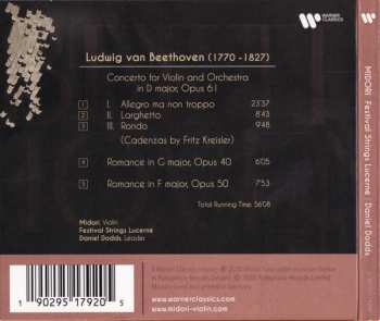 CD Ludwig van Beethoven: Violin Concerto / 2 Romances DIGI 3899