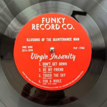 LP Virgin Insanity: Illusions Of The Maintenance Man LTD 420882