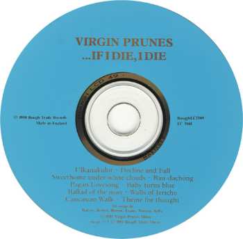 CD Virgin Prunes: ... If I Die, I Die DIGI 539116