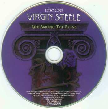 2CD Virgin Steele: Life Among The Ruins DIGI 481048