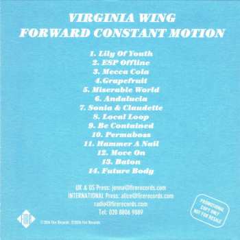 CD Virginia Wing: Forward Constant Motion  456610