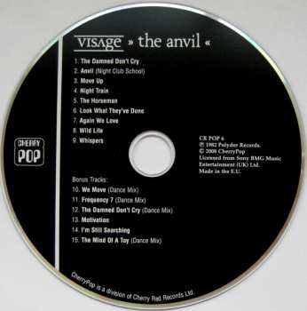 CD Visage: The Anvil 2501