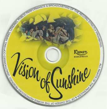 CD Vision Of Sunshine: Vision Of Sunshine 450566