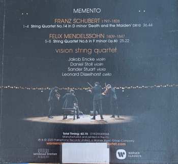 CD Vision String Quartet: Memento 302072