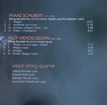 CD Vision String Quartet: Memento 302072