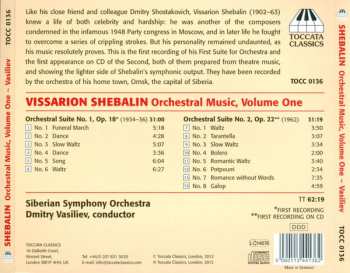 CD Виссарион Шебалин: Orchestral Music Volume One 451317