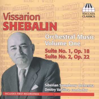 CD Виссарион Шебалин: Orchestral Music Volume One 451317