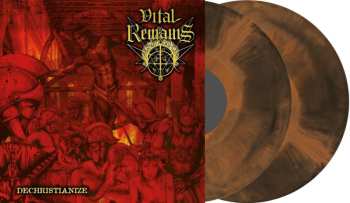2LP Vital Remains: Dechristianize (2lp/orange-black Marbled Vinyl) 503735