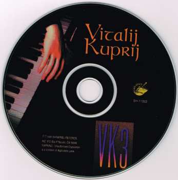 CD Vitalij Kuprij: VK3 101895