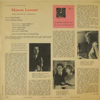 LP Vítězslav Nezval: Manon Lescaut 43661