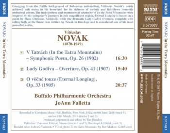 CD Vítězslav Novák: In The Tatra Mountains / Lady Godiva Overture / Eternal Longing 192611