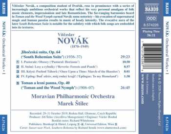CD Vítězslav Novák: Orchestral Works • 1 113078