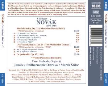 CD Vítězslav Novák: Orchestral Works • 2 443212