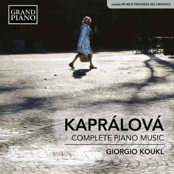 Album Vitezslava Kapralova: Sämtliche Klavierwerke