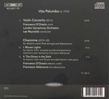 CD Vito Palumbo: Woven Lights Violin Concerto | Chaconne 401139