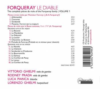 CD Vittorio Ghielmi: Forqueray Le Diable 334165