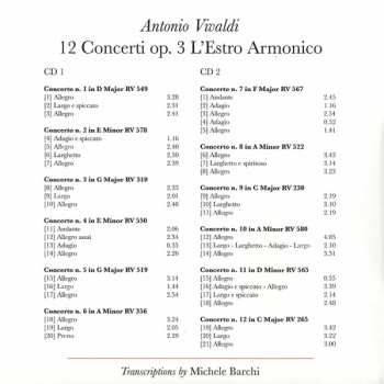 2CD Antonio Vivaldi: L'Estro Armonico